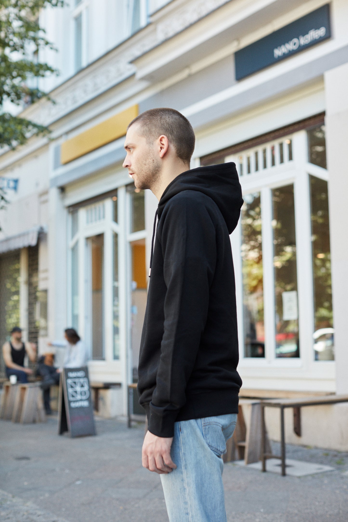 NANO Logo Hoody (black)