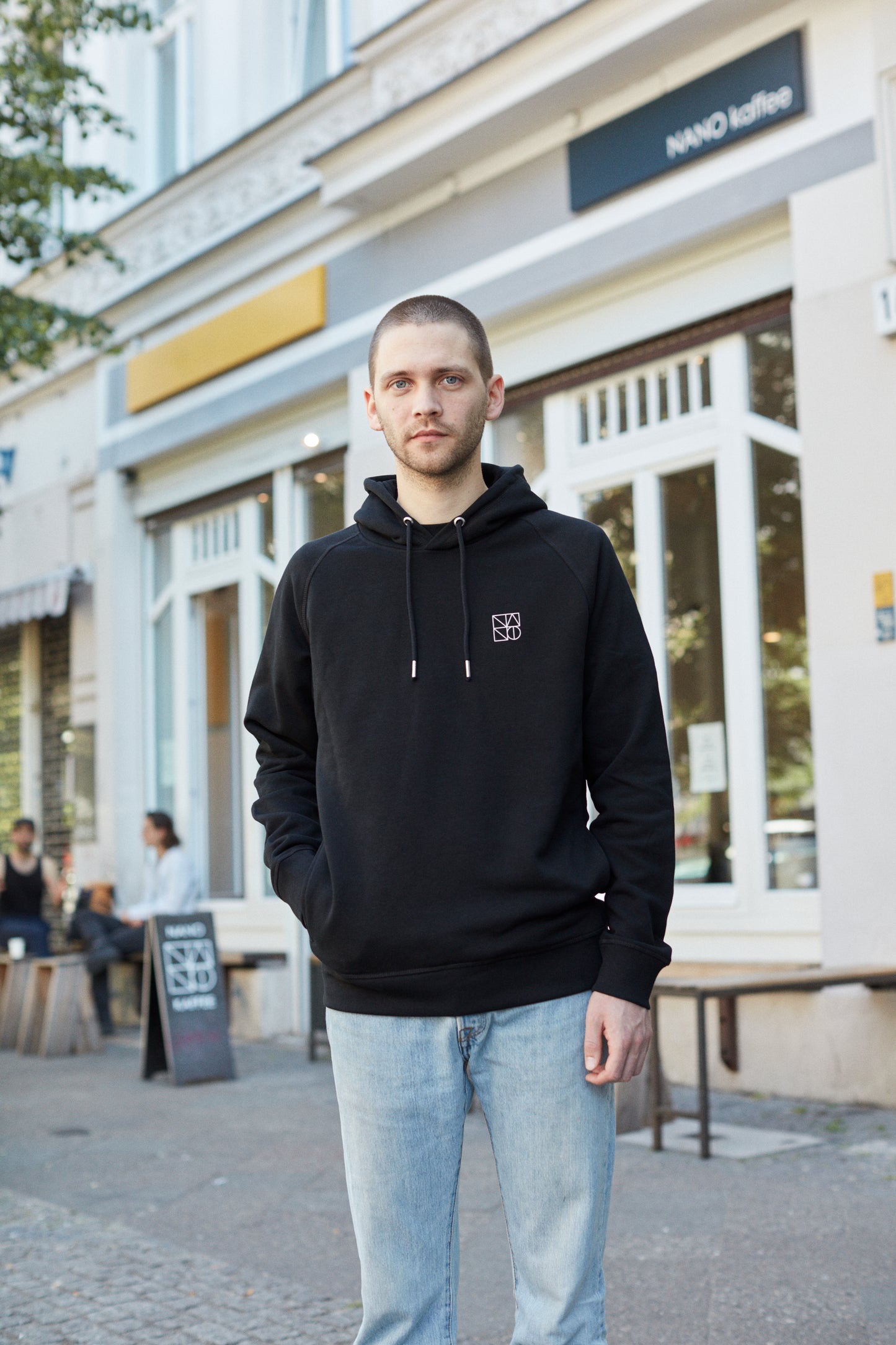 NANO Logo Hoody (black)