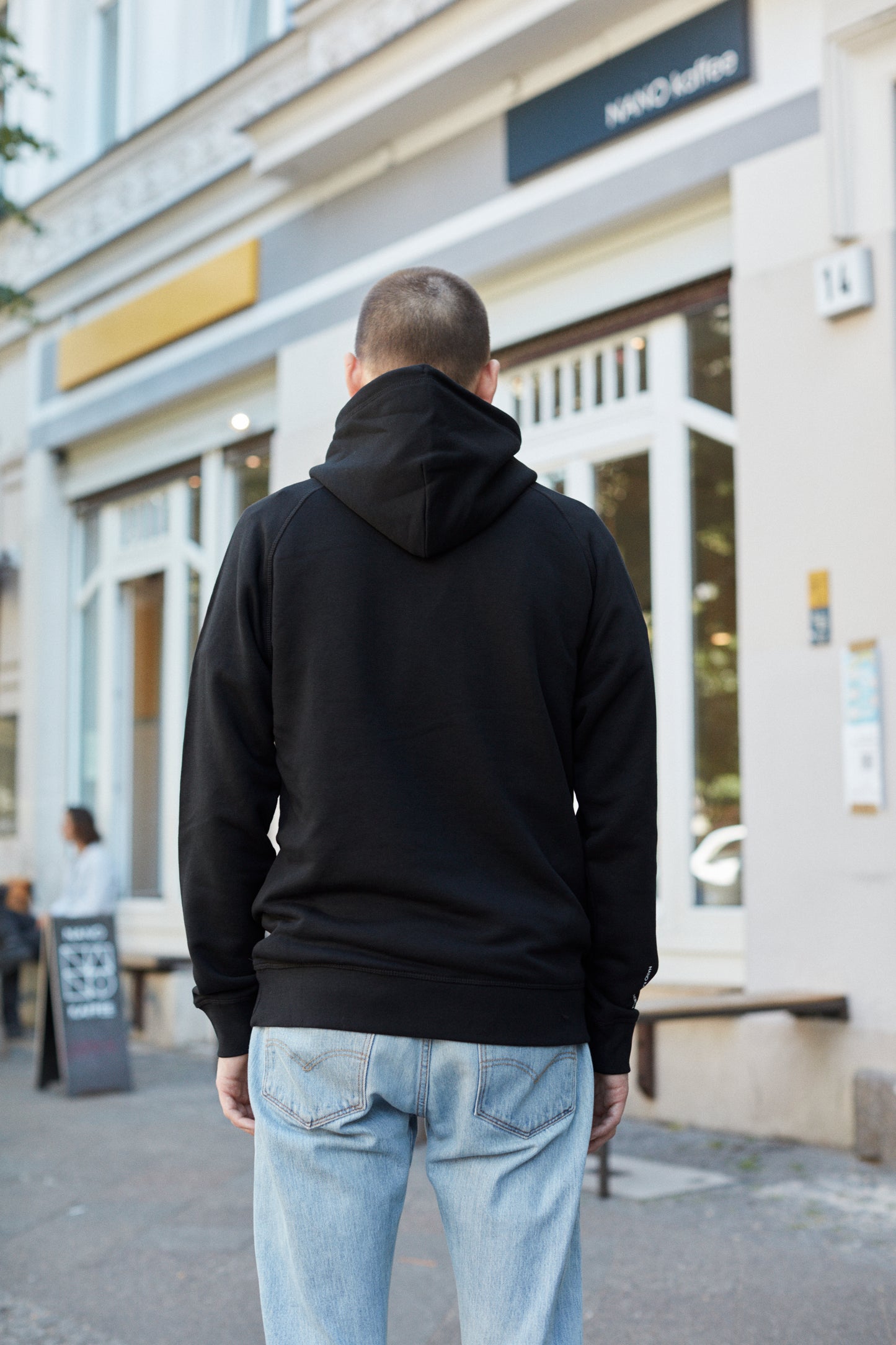 NANO Logo Hoody (black)