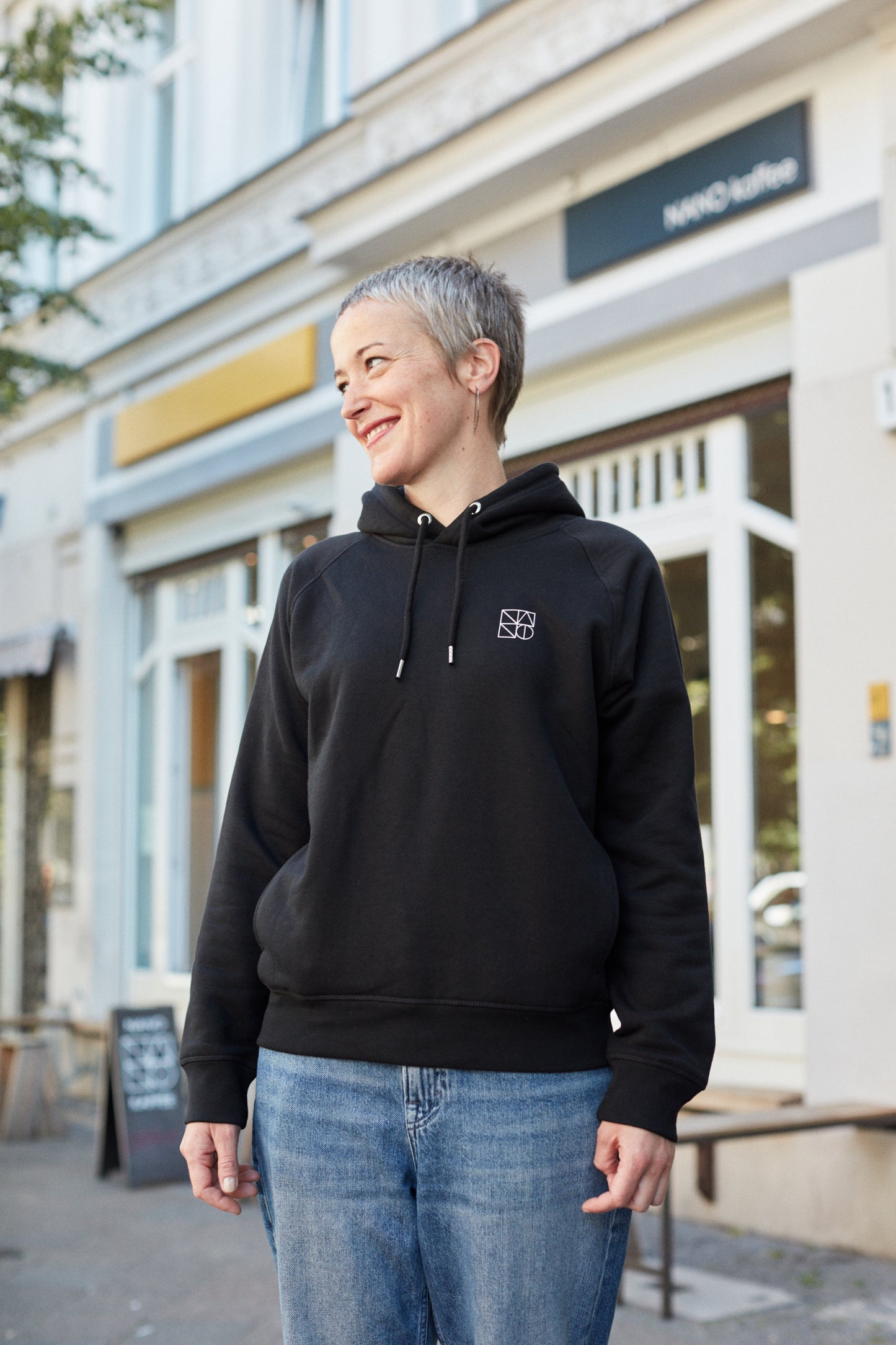 NANO Logo Hoody (black)