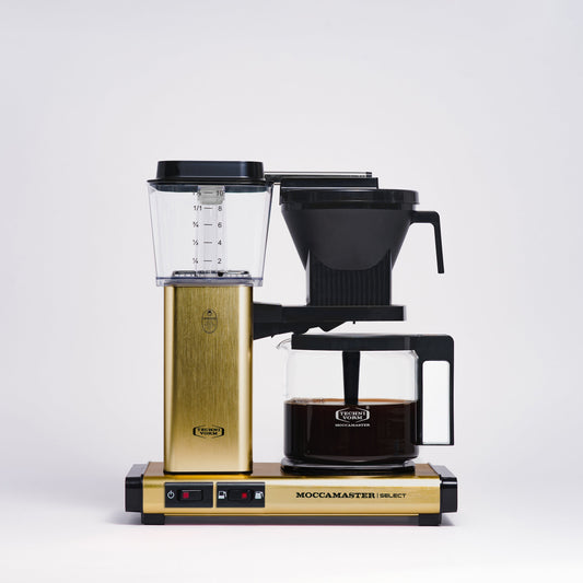 KBG Select Moccamaster BRUSHED BRASS