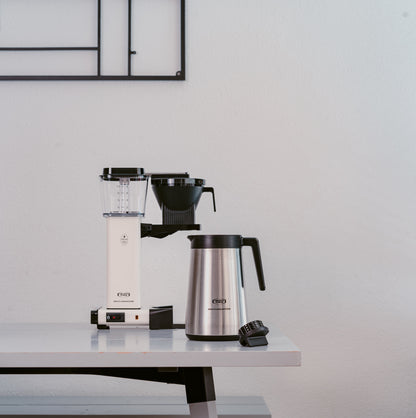 Technivorm Moccamaster 79318 KBGT, 10-Cup Coffee Maker, 40 oz, Off-White 